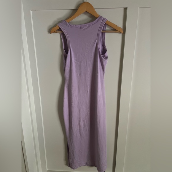 BODYCON MIDI DRESS - LILAC - S - FASHION NOVA - Picture 4 of 4